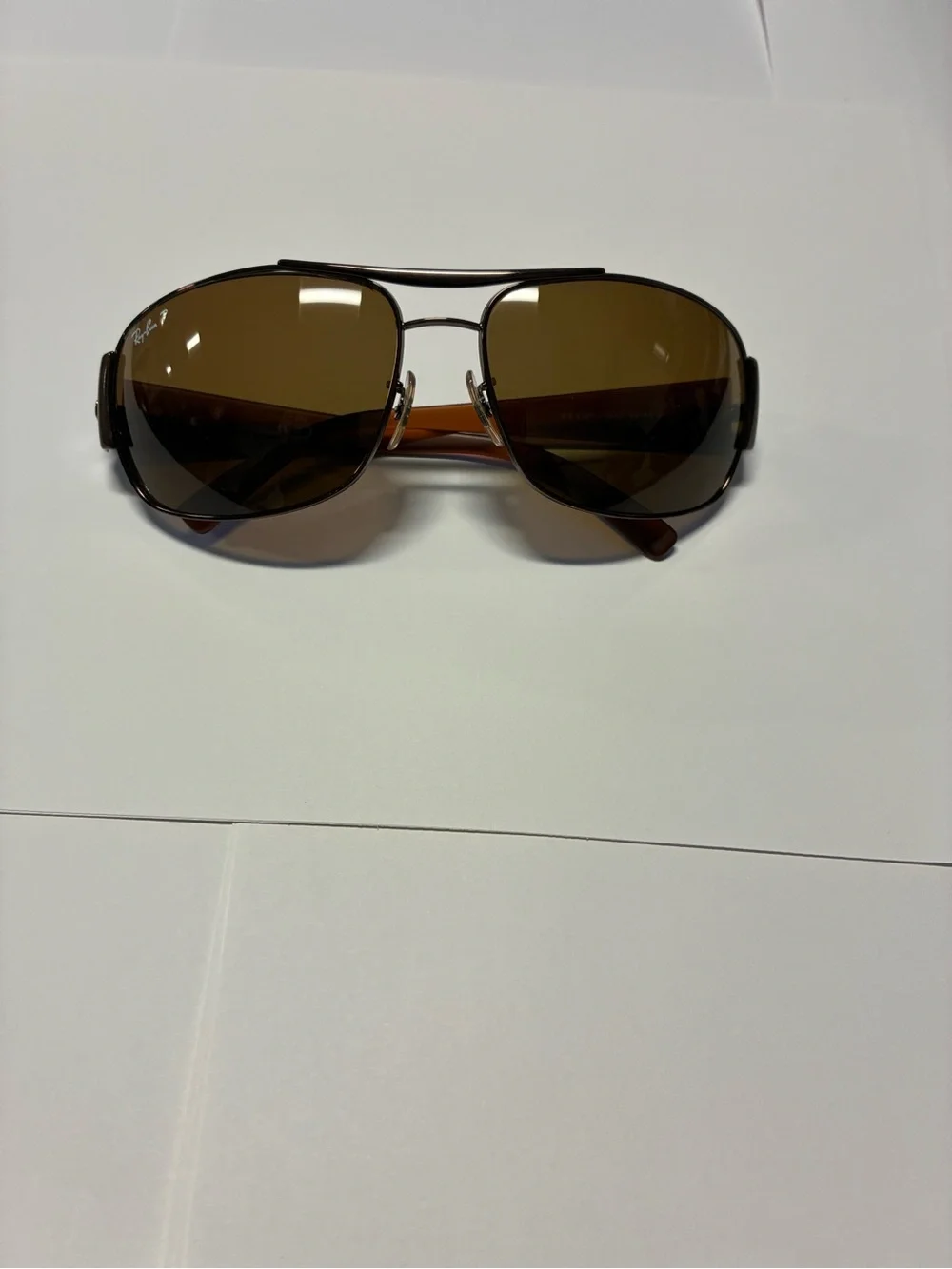 Ray-Ban Brown Frame Sunglasses made in Italy